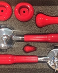 Parts Izzo Alex Duetto IV Red Handel Barista Set