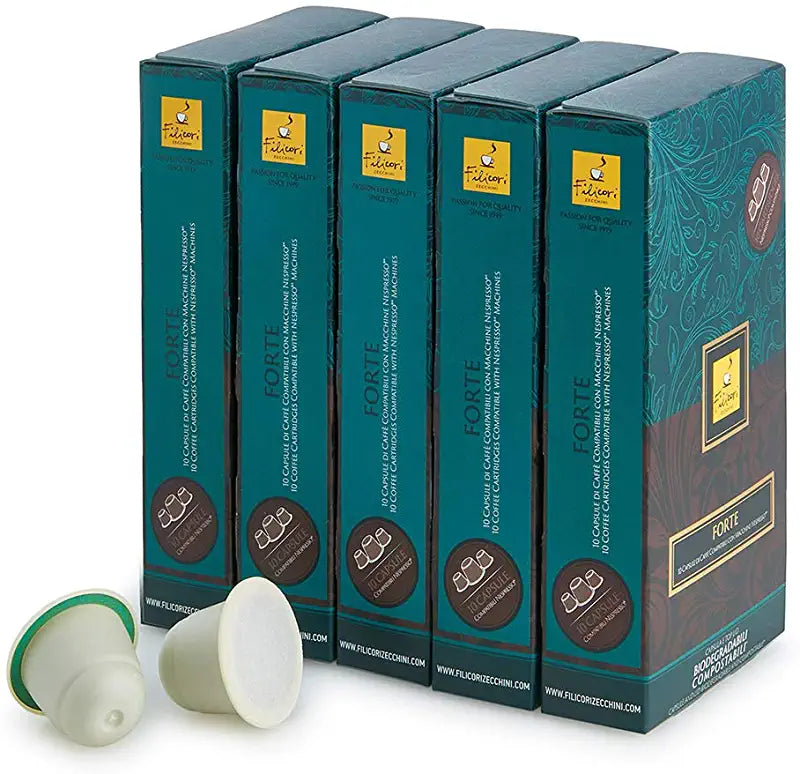 Filicori Zecchini Capsules Forte Espresso Nespresso 100 per Cs. Big discount on 2 and more.