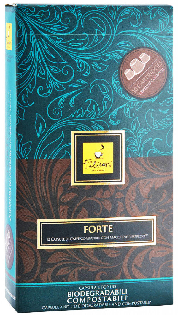 Filicori Zecchini Capsules Forte Espresso Nespresso 100 per Cs. Big discount on 2 and more.