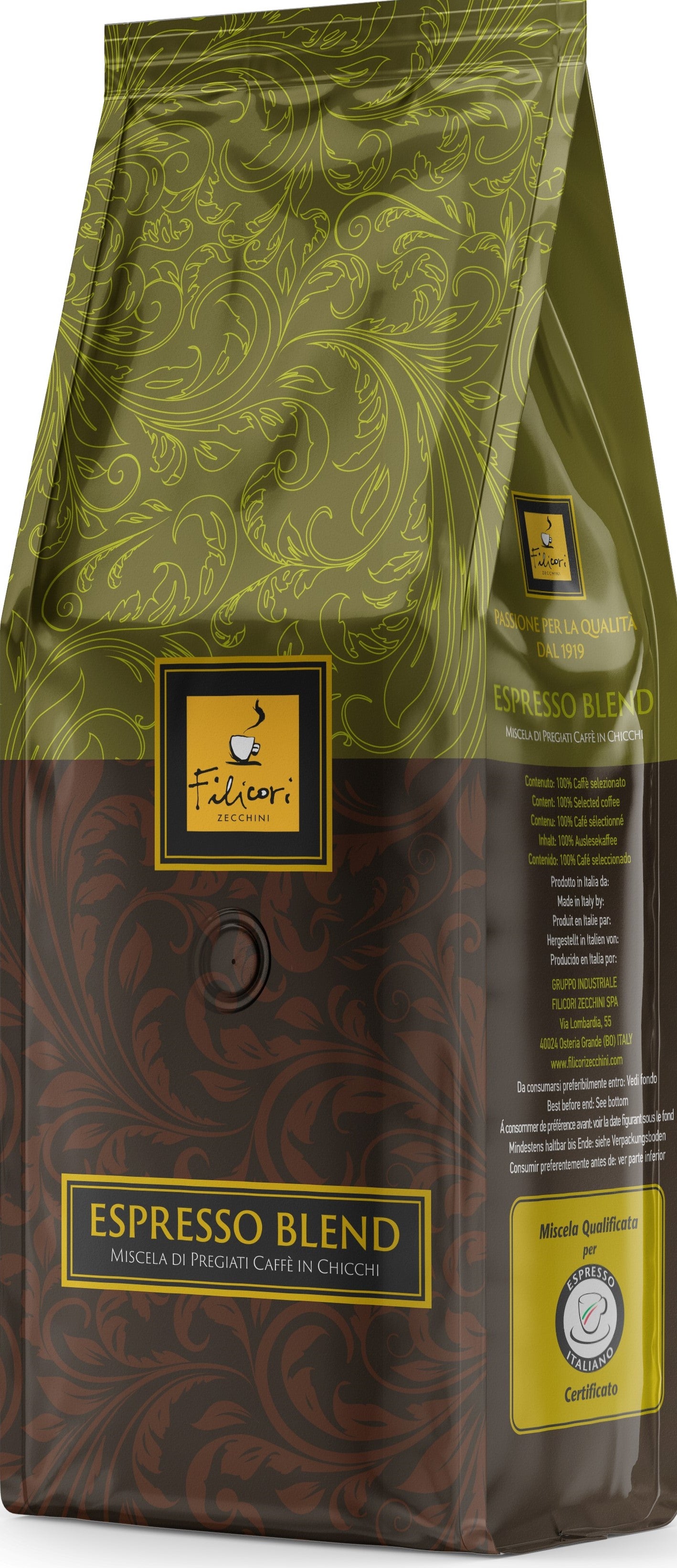 Filicori Zecchini Espresso Bean Absolute Espresso Plus