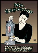 Mr. Espresso Organic Espresso Decaf 6 X 12oz.