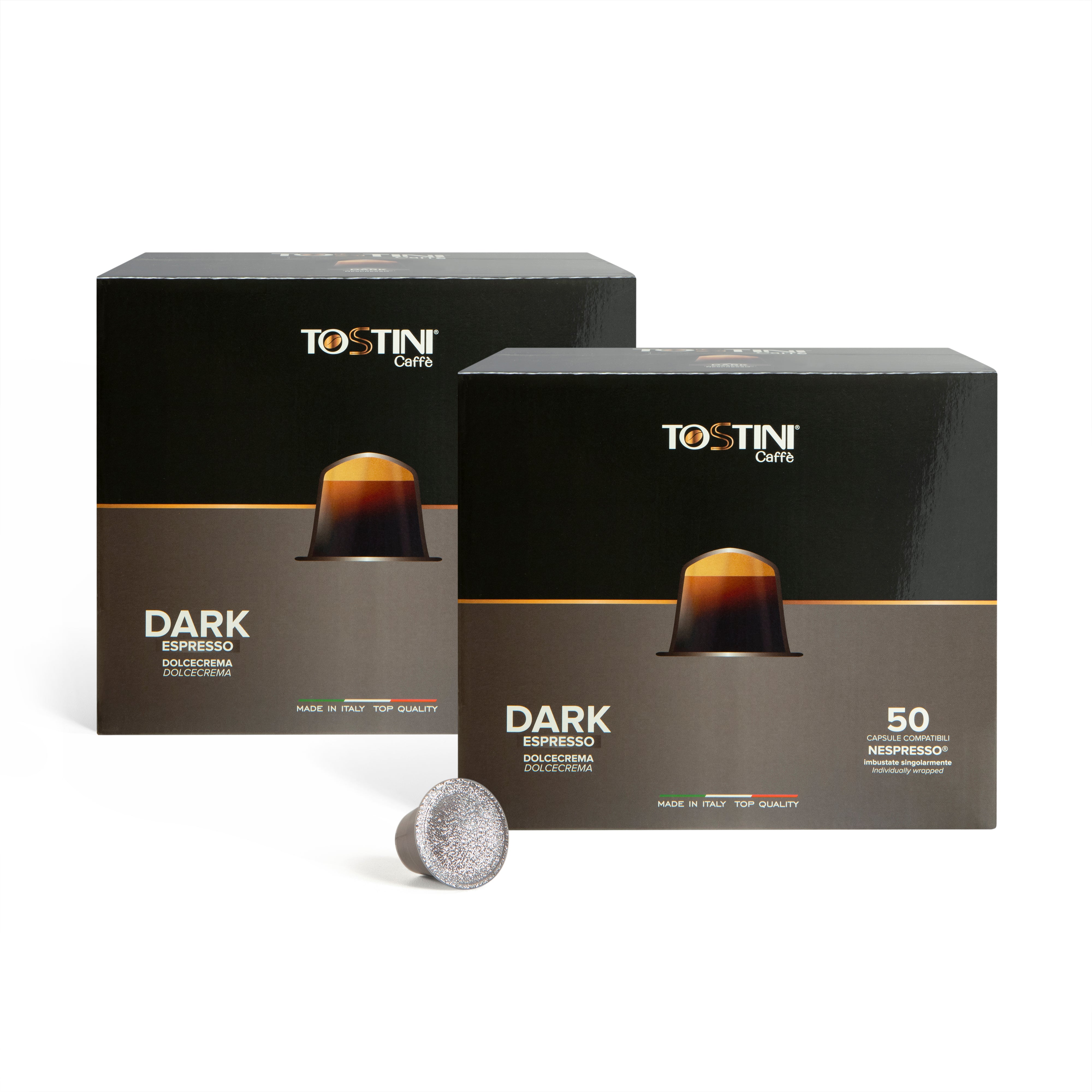 Tostini Cafe Nescafe Dark Capsule 100